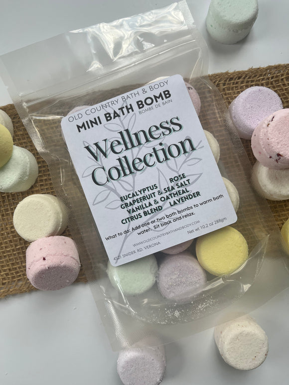 Wellness Collection Bath Bomb Mini’s (NEW SIZE)