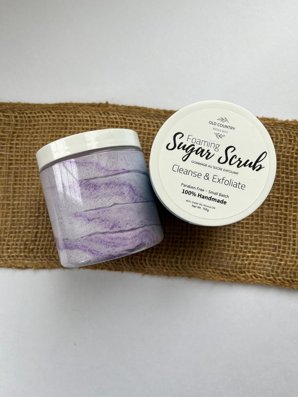 Indigo & Cotton Body Sugar Scrub