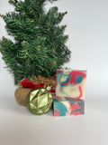 Candy Cane Soap Bar