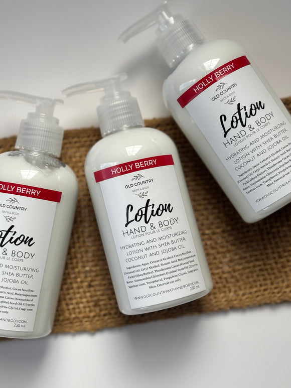Holly Berry Lotion
