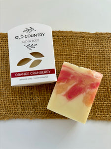 Orange Cranberry Soap Bar