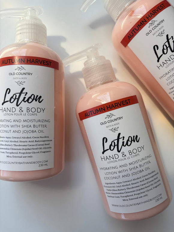 Autumn Harvest Lotion