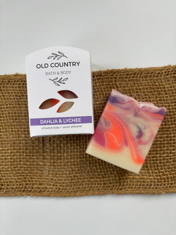 Dahlia and Lychee Soap Bar