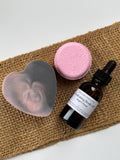 Night Rose Heart Soap Bar