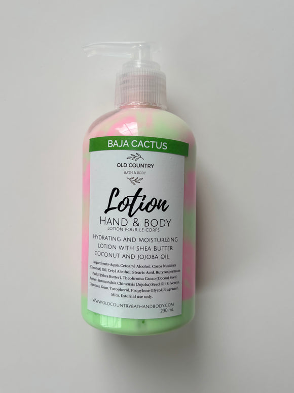Baja Cactus Lotion
