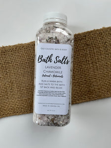 Lavender Chamomile Bath Salts