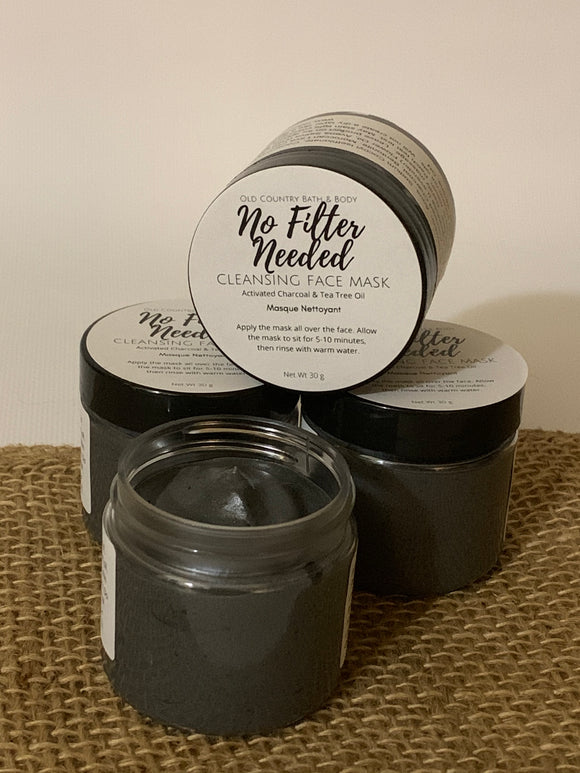 No Filter Needed- Charcoal Cleansing Mask